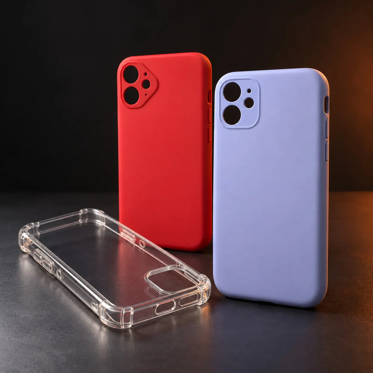 Fundas de silicona y transparente
